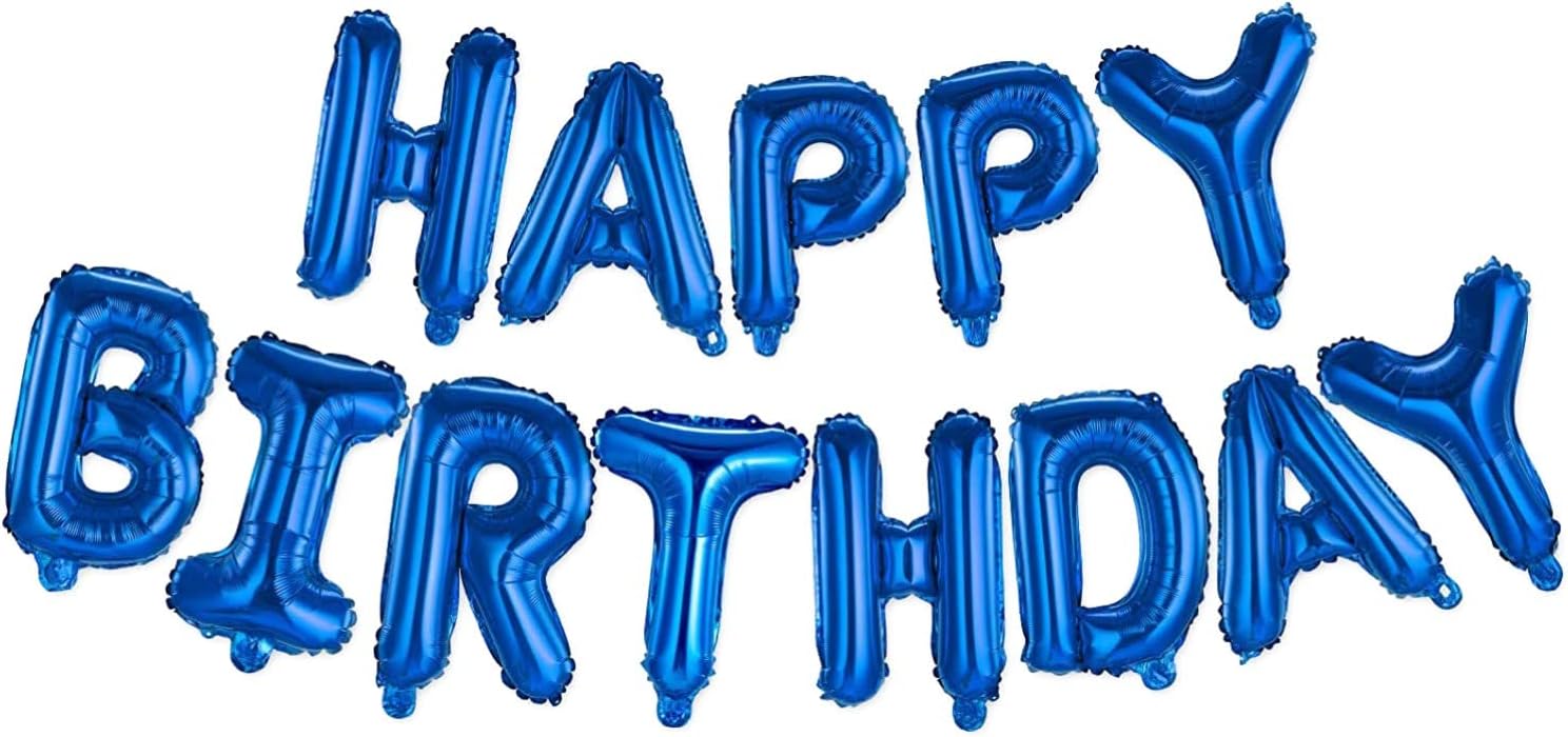Birthday Foil Banner (Blue) Birthday Foil Banner (Blue)