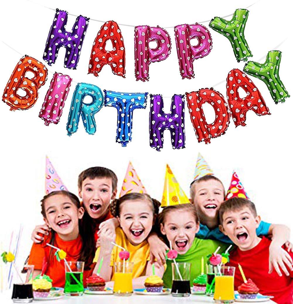 Birthday Foil Banner (Multicolour) Birthday Foil Banner (Multicolour)