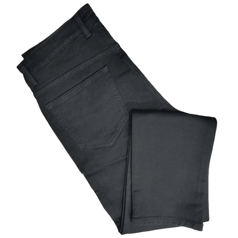 BLACK PLAIN JEANS