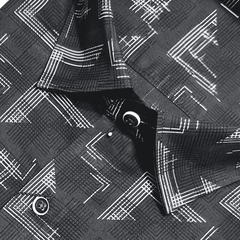 Black Printed Shirt
