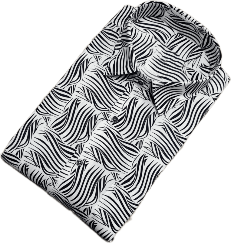 Black Printed Shirt