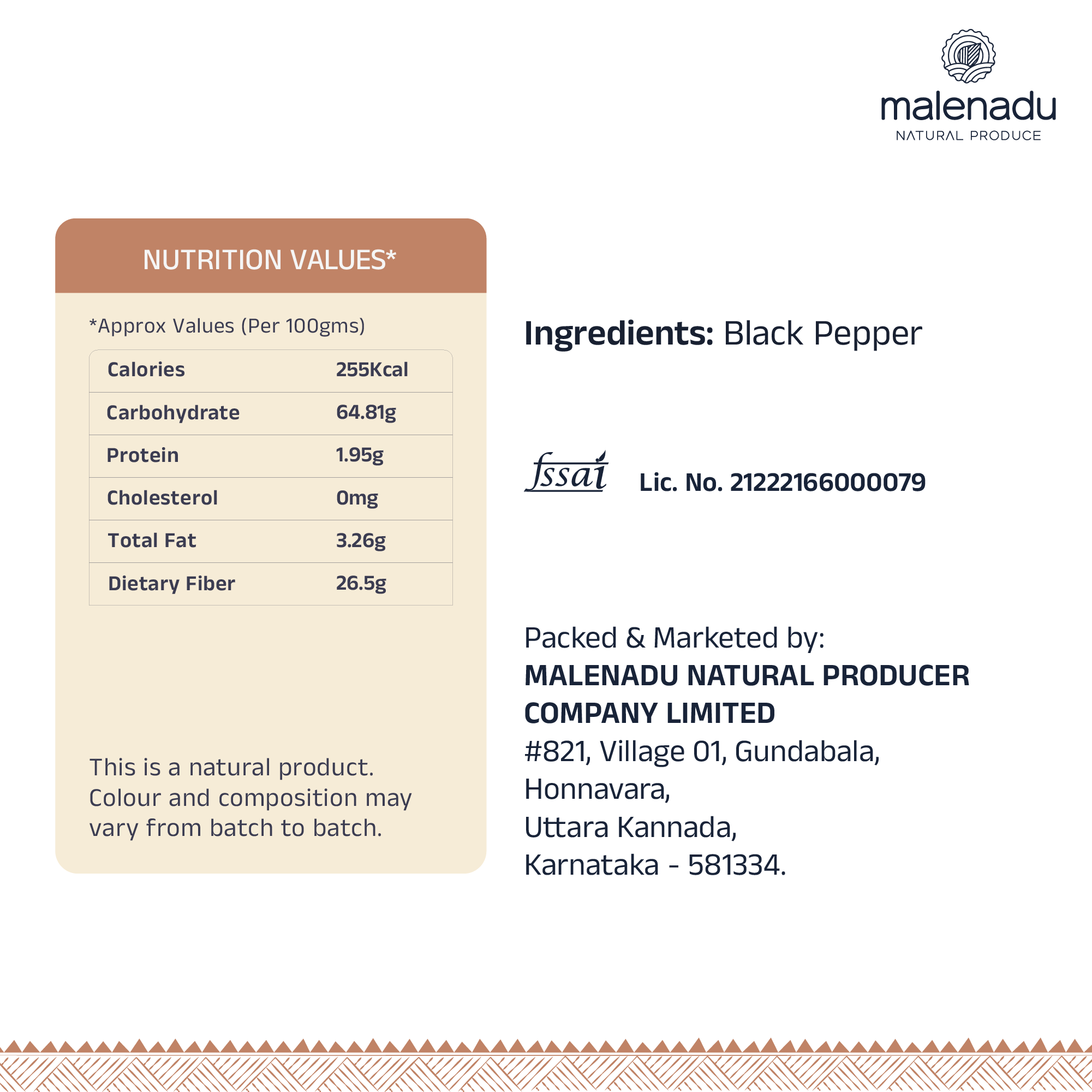 Black Pepper
