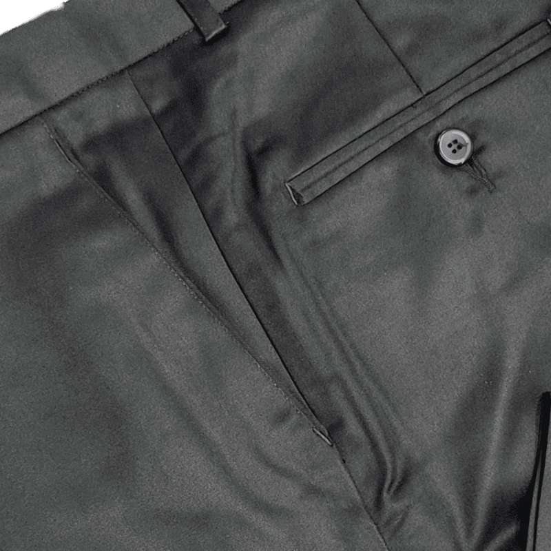 BLACK PLAIN PANT