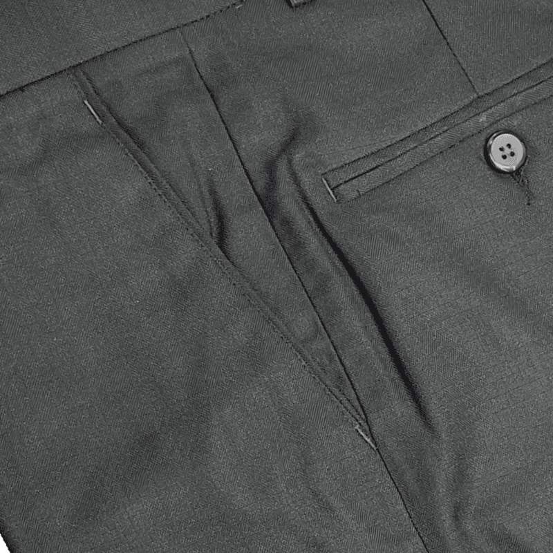 BLACK PLAIN PANT