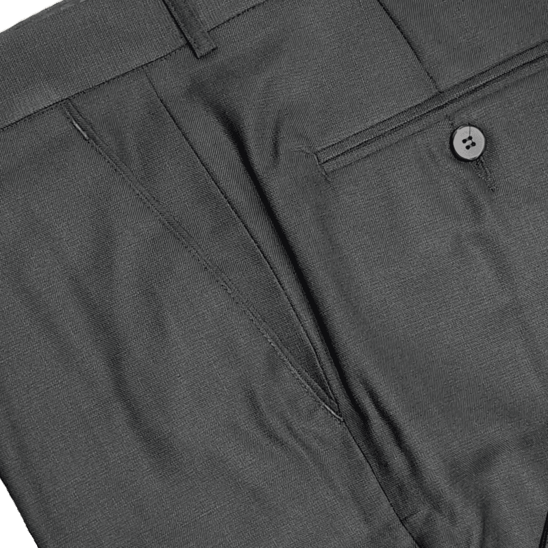 BLACK PLAIN PANT