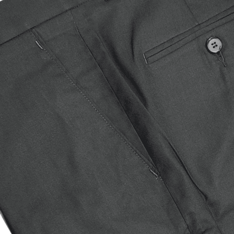 BLACK PLAIN PANT