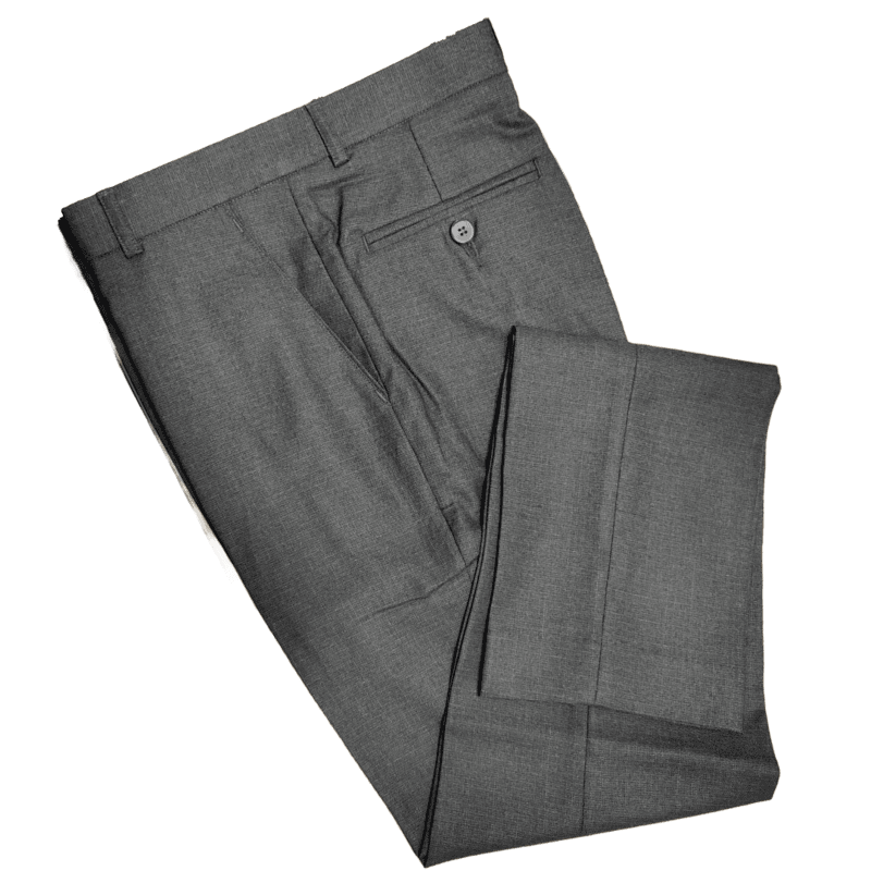 BLACK SELF DESIGN PANT