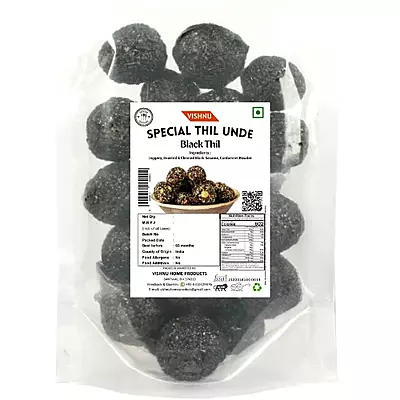 Vishnu Special Black Yellunde | Black Thil Laddu