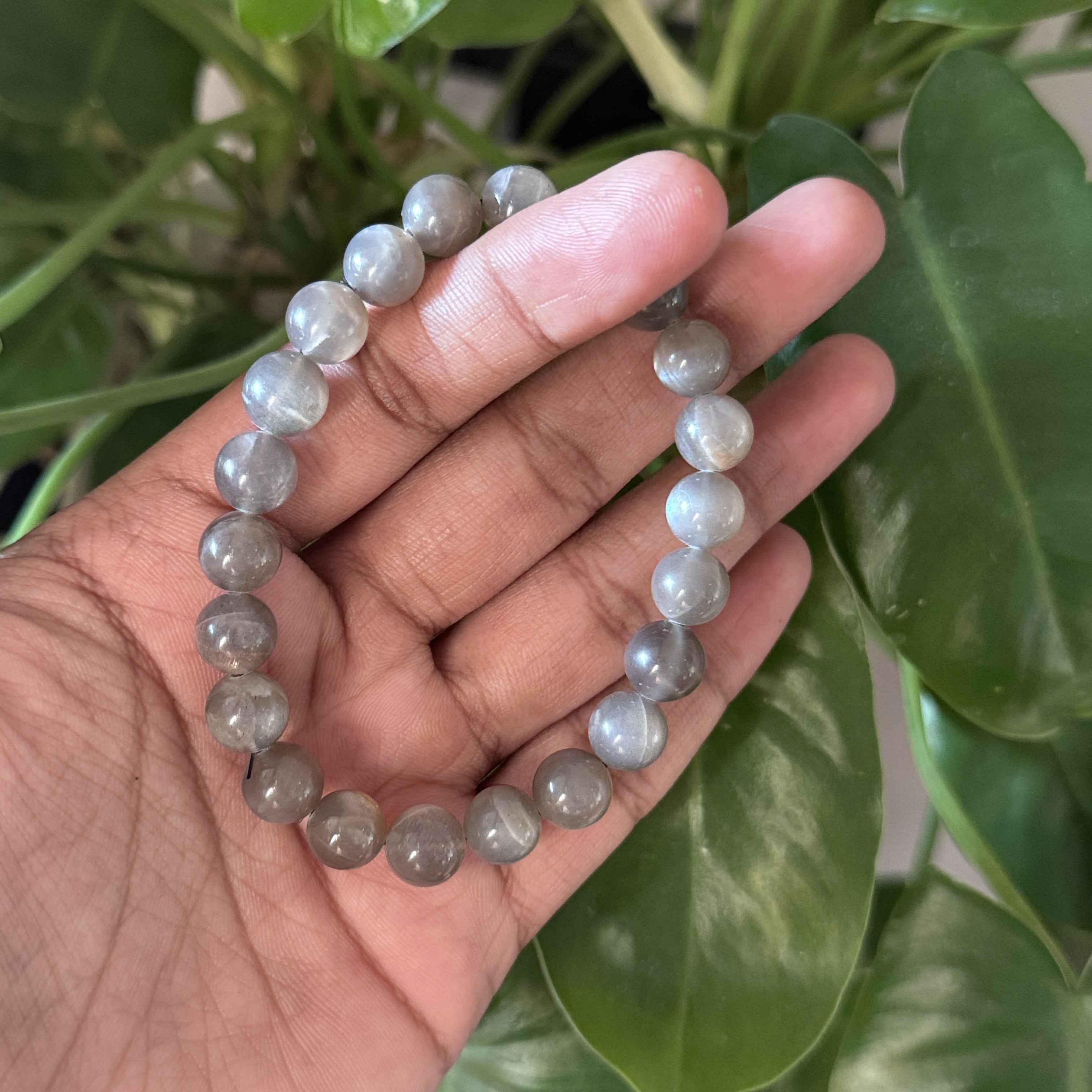 Black Moonstone Crystal Bracelet Black Moonstone Crystal Bracelet