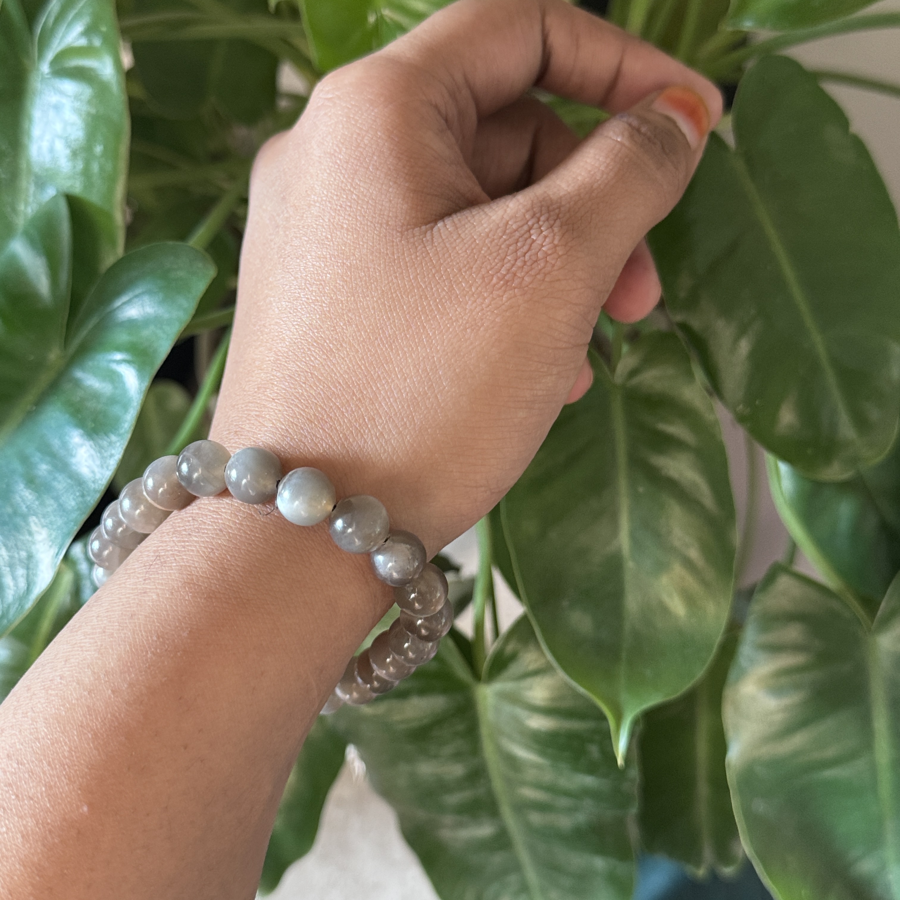 Black Moonstone Crystal Bracelet Black Moonstone Crystal Bracelet
