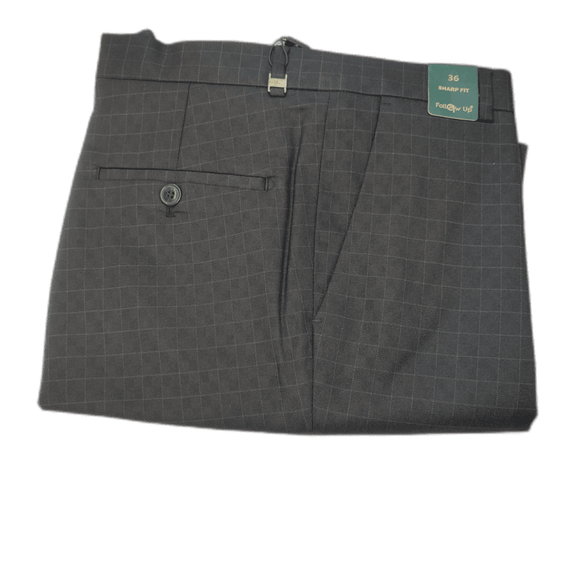 Black Checks Pant