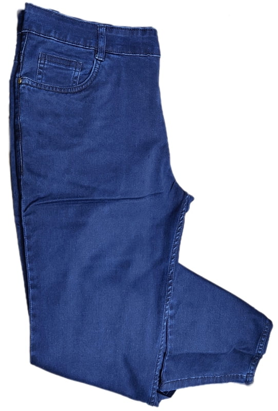 Blue Plain Jeans