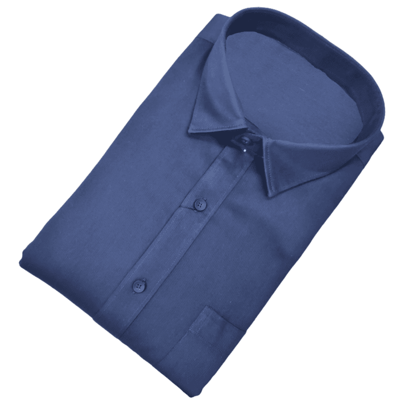 Blue Plain Shirt