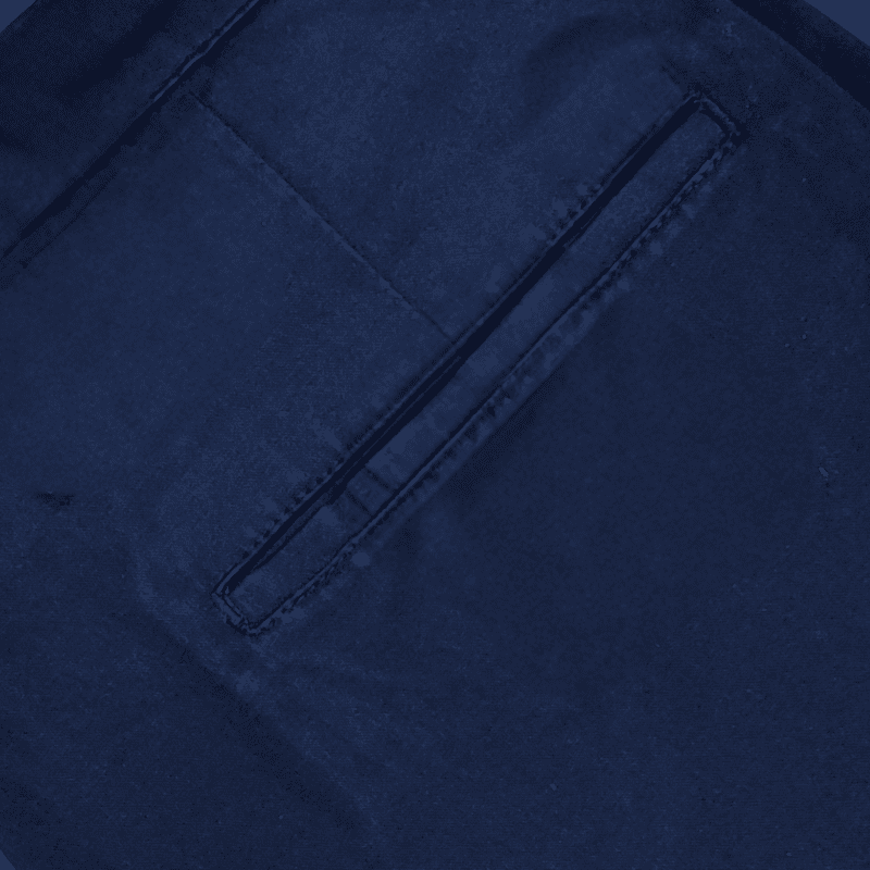BLUE PLAIN PANT