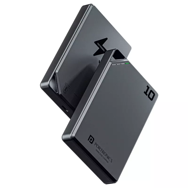 Portronics Boosty 10K 10000mAh 15W (Wireless) Portronics Boosty 10K 10000mAh 15W (Wireless)
