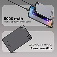 Portronics Boosty 5k 5000mAh 15W Wireless Magnetic Fast Charging Nano Powerbank Portronics Boosty 5k 5000mAh 15W Wireless Magnetic Fast Charging Nano Powerbank