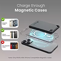 Portronics Boosty 5k 5000mAh 15W Wireless Magnetic Fast Charging Nano Powerbank Portronics Boosty 5k 5000mAh 15W Wireless Magnetic Fast Charging Nano Powerbank
