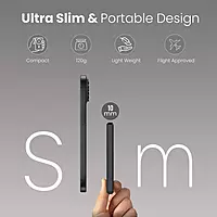 Portronics Boosty 5k 5000mAh 15W Wireless Magnetic Fast Charging Nano Powerbank Portronics Boosty 5k 5000mAh 15W Wireless Magnetic Fast Charging Nano Powerbank
