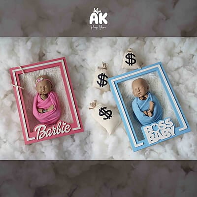 Barbie Boss Baby Theme (2 in 1 ) - New Born
