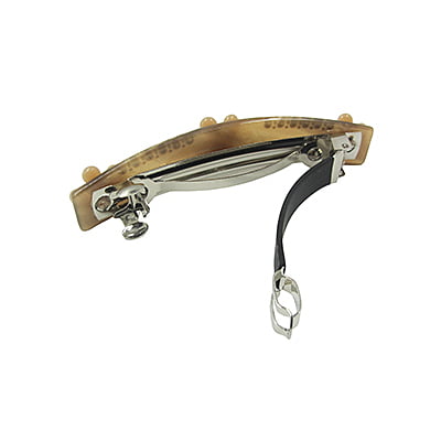 Classic French Barrettes - Black~White Classic French Barrettes - Black~White