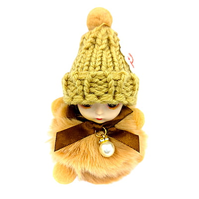 Brown Baby Doll Gifting Key Chains Brown Baby Doll Gifting Key Chains