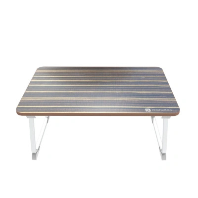Portronics My Buddy J Portable/Foldable Laptop Table with Laminated MDF Board, Aluminium Legs, Anti-Skid Grip, Supports Upto 17 inch Laptop Portronics My Buddy J Portable/Foldable Laptop Table with Laminated MDF Board, Aluminium Legs, Anti-Skid Grip, Supports Upto 17 inch Laptop