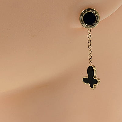 Anti-Tarnish Butterfly Drop Earrings Anti-Tarnish Butterfly Drop Earrings