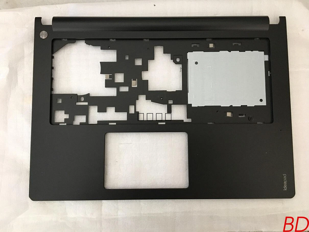 Laptop Back C Cover For Lenovo S400 Black and Silver
