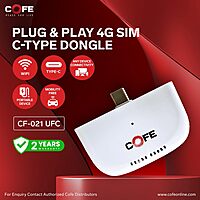 COFE 4G Wireless Dongle with All Sim Support, High Speed 4G WiFi Dongle Data Card (White) COFE 4G Wireless Dongle with All Sim Support, High Speed 4G WiFi Dongle Data Card (White)