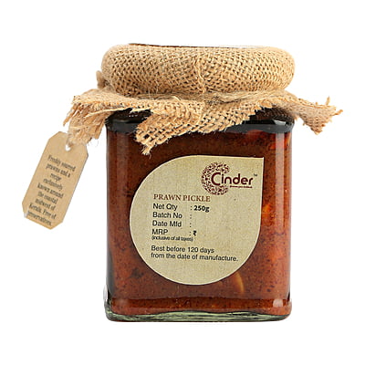 CINDER PRAWN PICKLE 250GRM