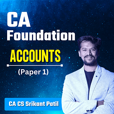 CA Foundation Accounting (Paper 1) By CA CS Shrikant Patil