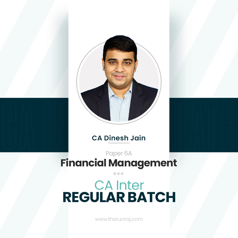 CA Inter Cost and Management Accounting Regular