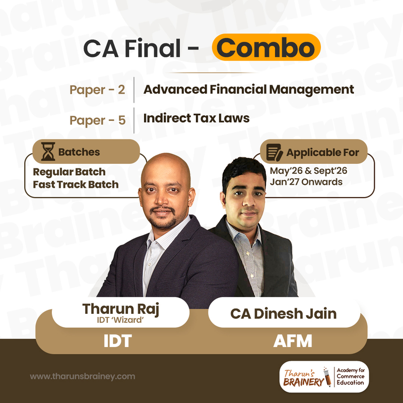 CA Final AFM IDT Combo