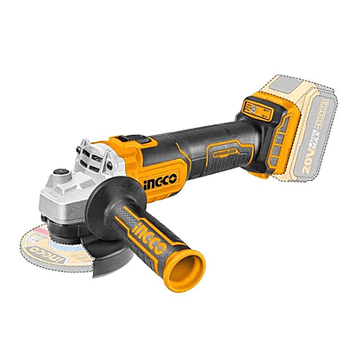 INGCO Lithium-Ion Cordless Angle Grinder CAGLI201008 (20V)