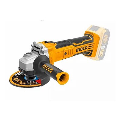 INGCO Lithium-Ion Cordless Angle Grinder CAGLI2010082 (20V,100mm) INGCO Lithium-Ion Cordless Angle Grinder CAGLI2010082 (20V,100mm)