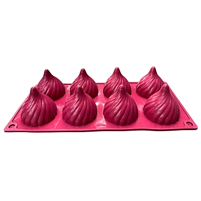 Silicon Mold Candle Modak - 8 Cavity
