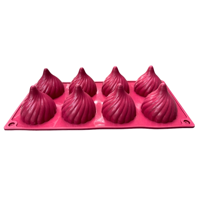 Silicon Mold Candle Modak - 8 Cavity