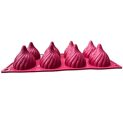Silicon Mold Candle Modak - 8 Cavity