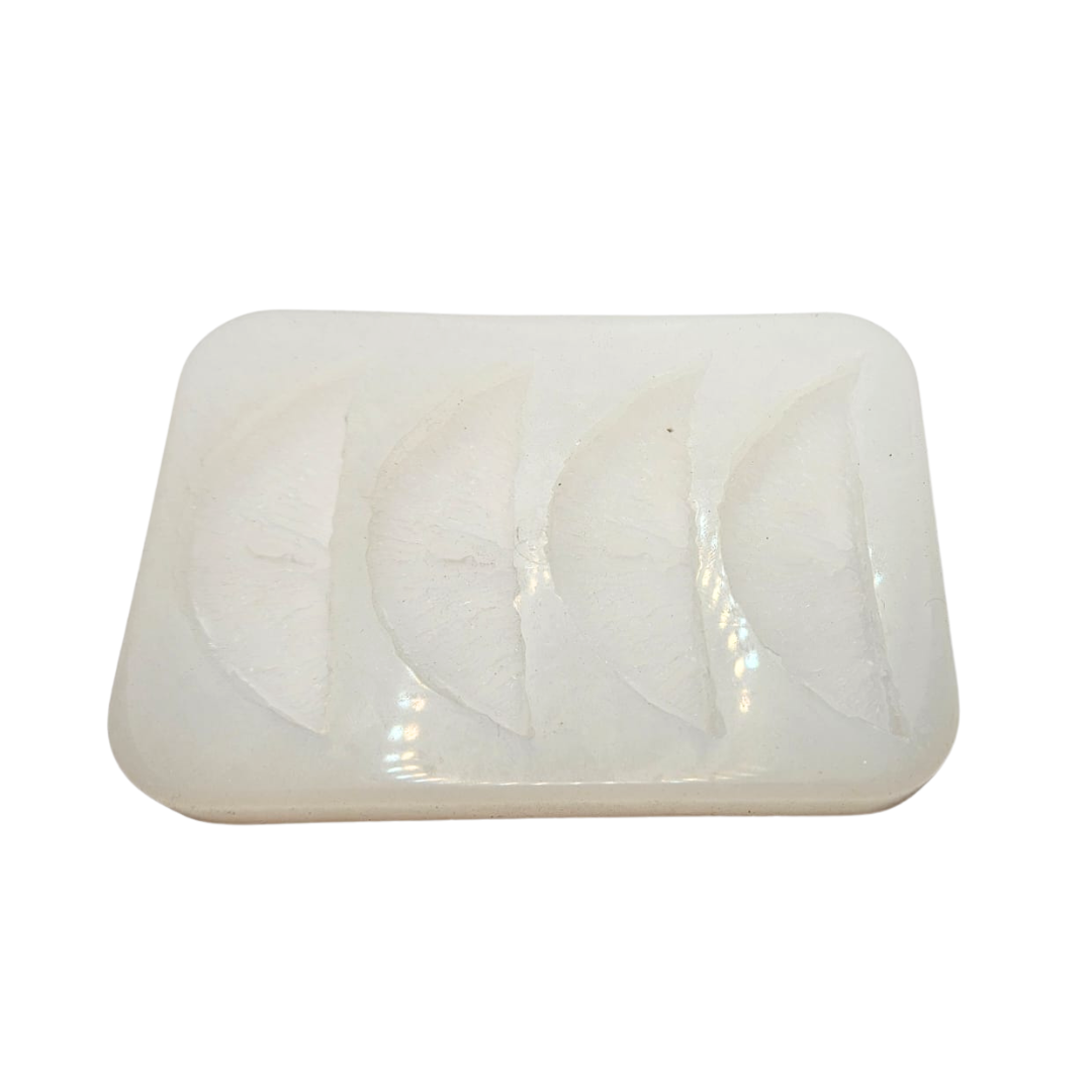 Silicon Mold Candle Orange Slice 4 Cavity