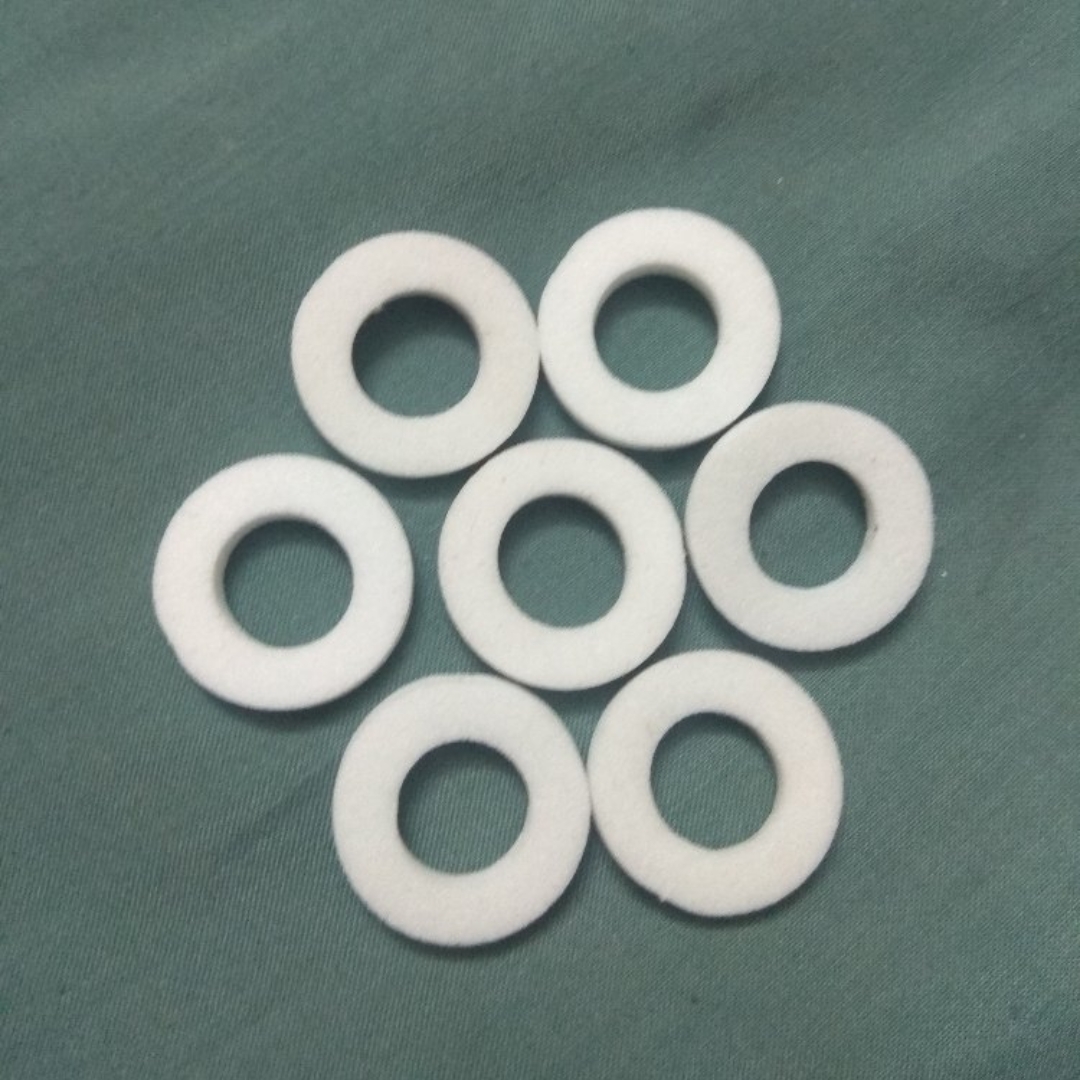 18MM WASHER Foam Wad WHITE For Dropper Cap