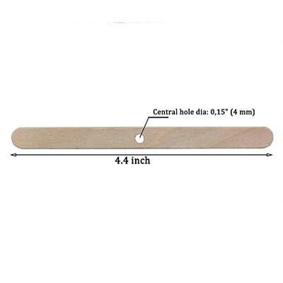Wick Holder - Wooden (50pc) Wick Holder - Wooden (50pc)