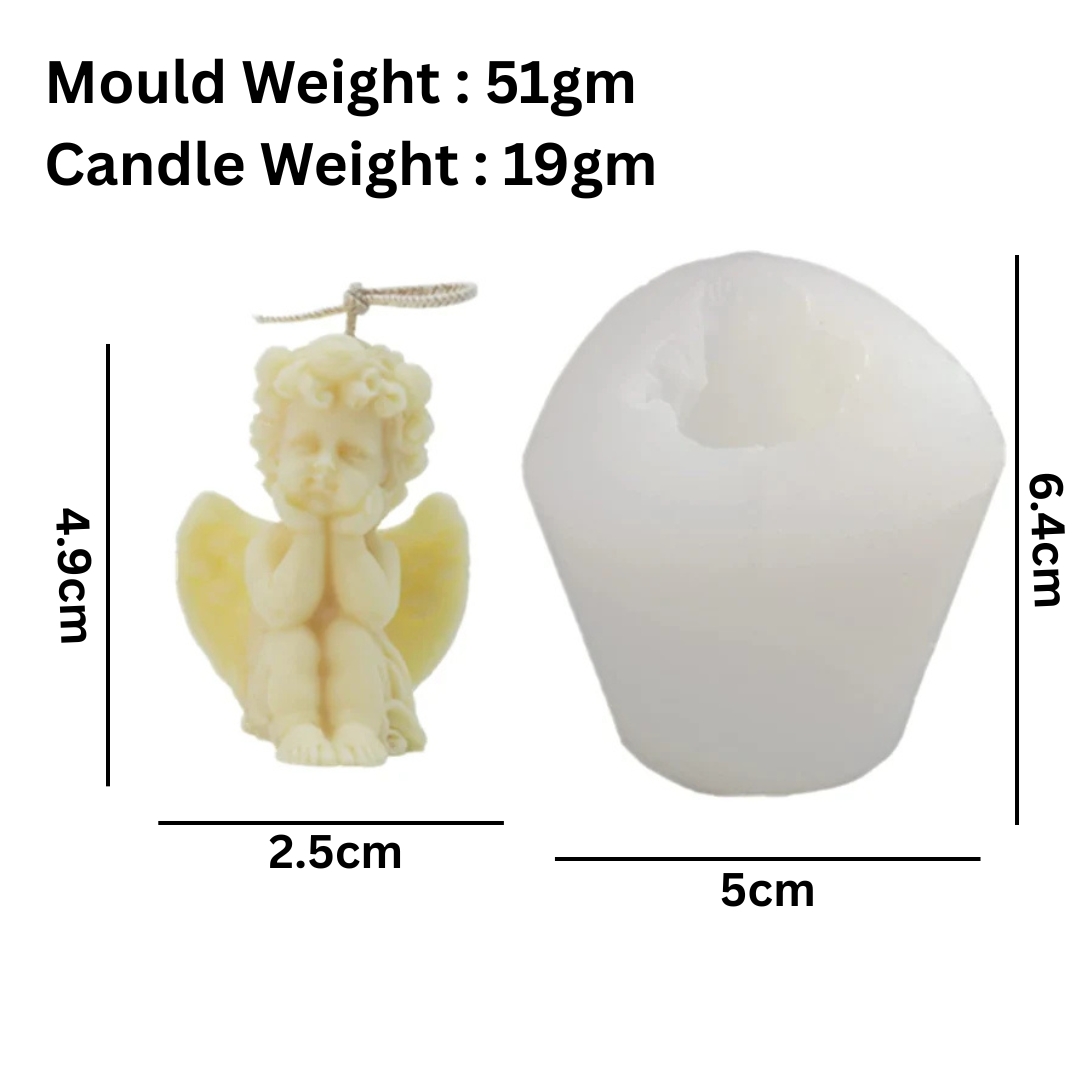 Silicon Mold Candle Cute Angel