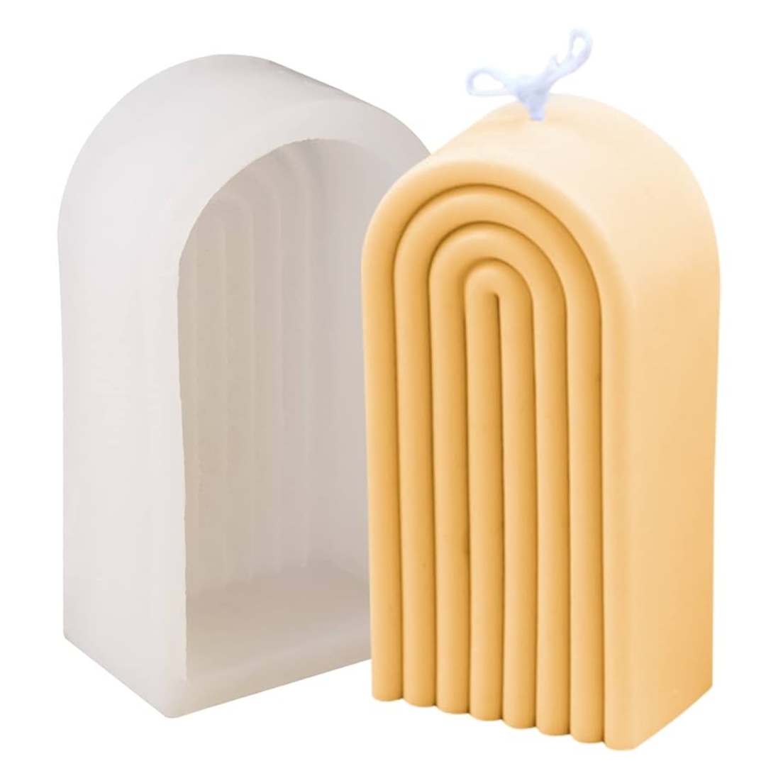 Silicon Mold Candle Rainbow - 200g MB