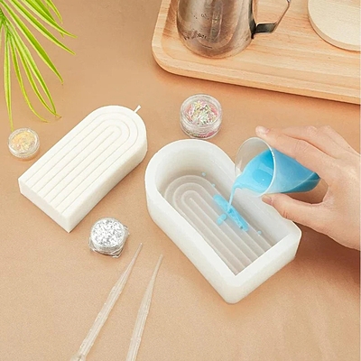 Silicon Mold Candle Rainbow - 200g MB Silicon Mold Candle Rainbow - 200g MB