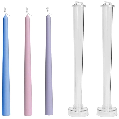 Polycarbonate Candle Mold Classic Dinner Candle