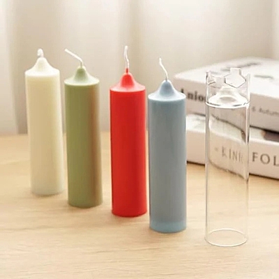 Polycarbonate Candle Plain Cylinder Mold (1.5*5.5 inch)