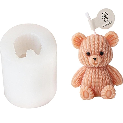 Silicon Mold Candle 3D Cute Bear
