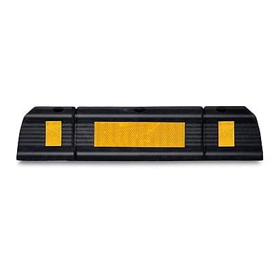 Rubber Car Parking Stopper Heavy car stopper rubber material Rectangular shape size 600x160x100 mm Rubber Car Parking Stopper Heavy car stopper rubber material Rectangular shape size 600x160x100 mm