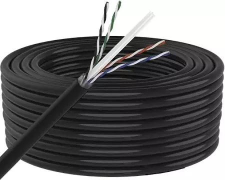 Cat 6 Cable /UTP Cable LAN Cable (Copper Braided), Network Cable, Ethernet Cable RJ45 Cable with High Speed connectivity 4 Pair Separator Design Cat 6 Cable /UTP Cable LAN Cable (Copper Braided), Network Cable, Ethernet Cable RJ45 Cable with High Speed connectivity 4 Pair Separator Design