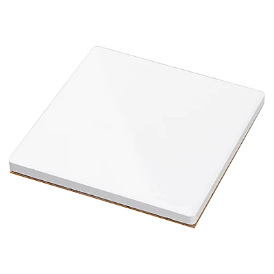 Sublimation Square Ceramic Coaster w/ Cork Sublimation Square Ceramic Coaster w/ Cork